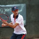 Hannes Lienbacher beim Tennisspielen